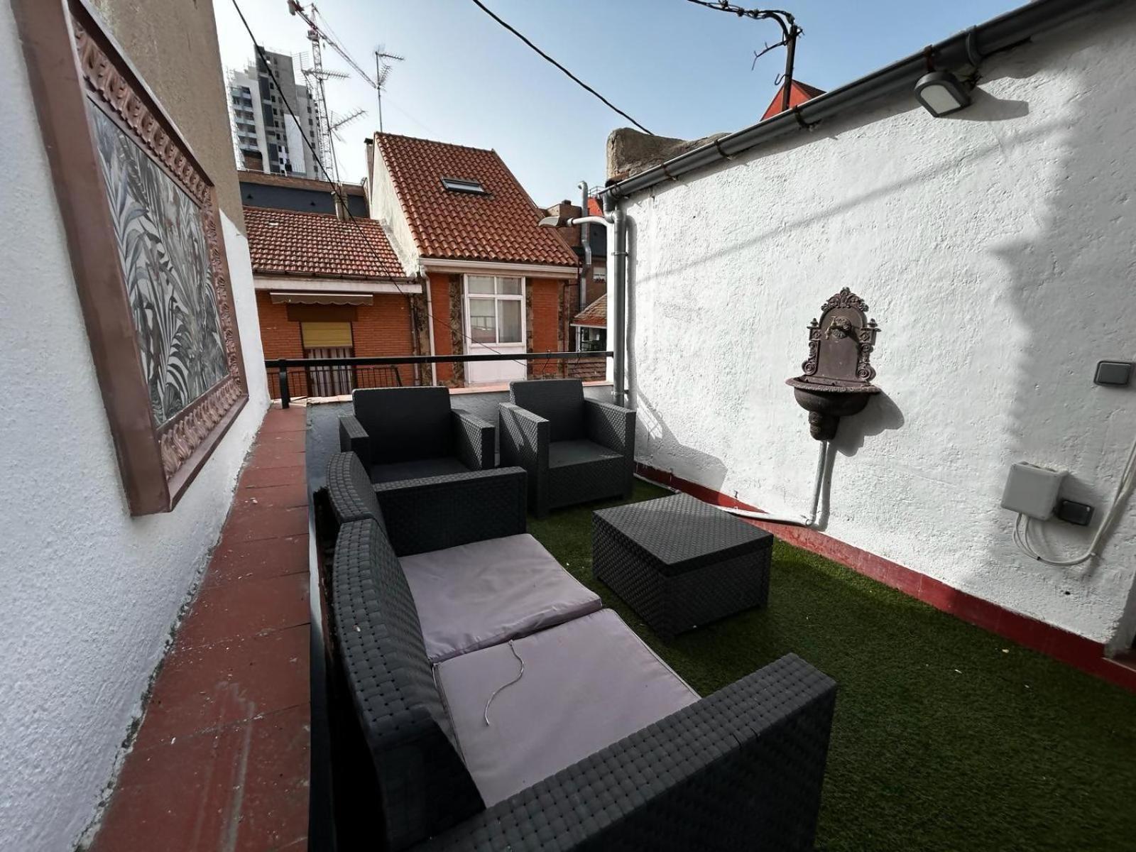 Apartamento Con Terraza Centrico Moderno Nuevo Мадрид Экстерьер фото