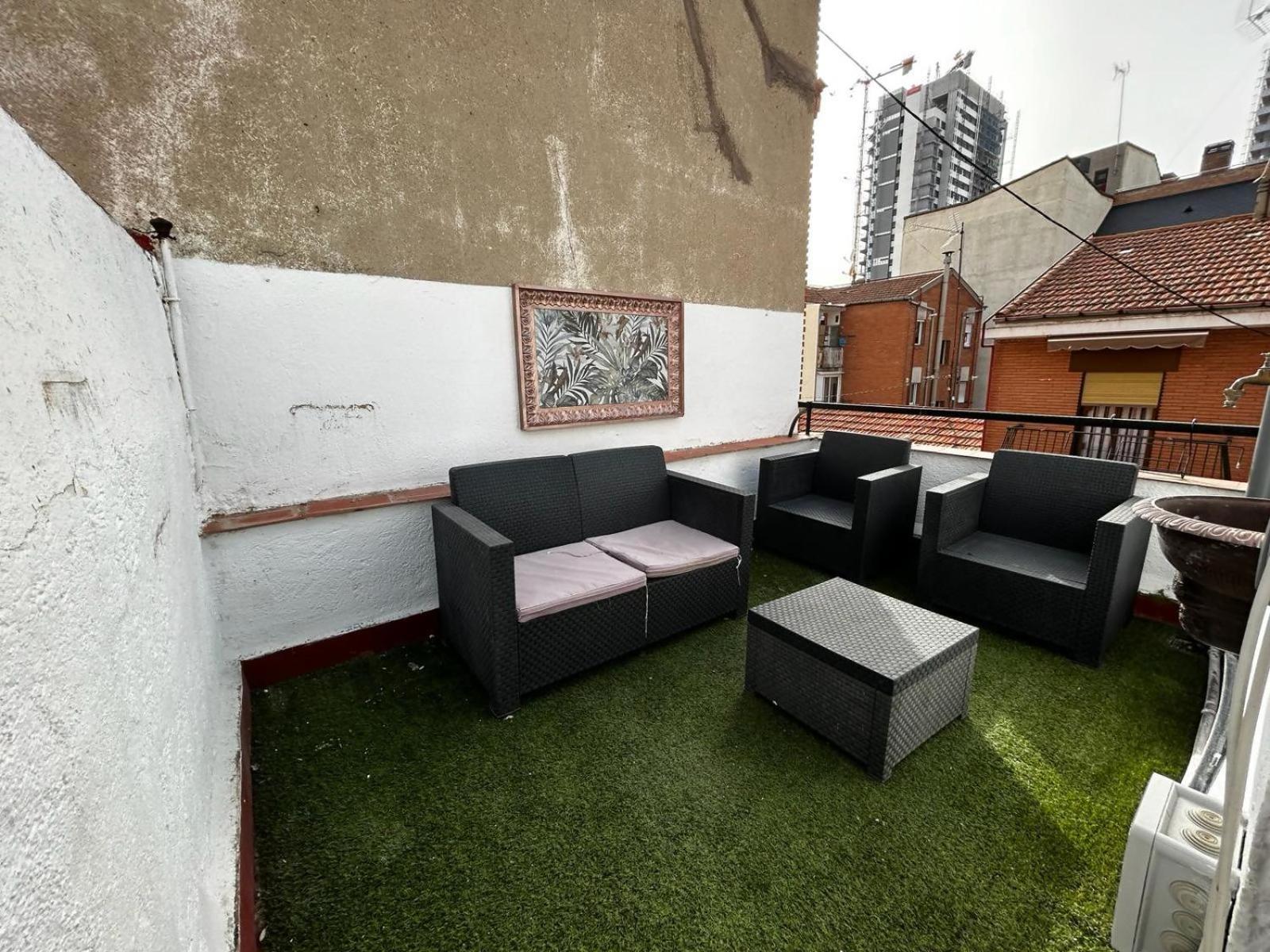 Apartamento Con Terraza Centrico Moderno Nuevo Мадрид Экстерьер фото